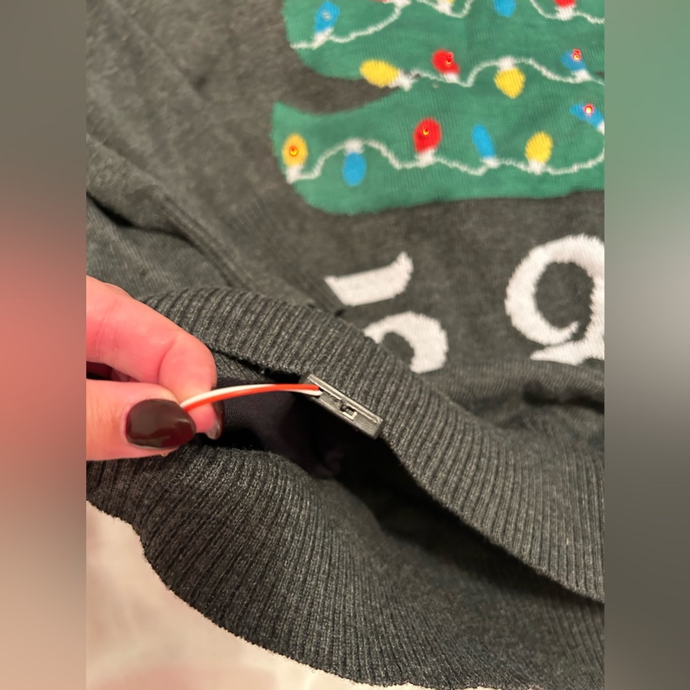 Tipsy Elves Light Up Too Lit To Quit Christmas Sw… - image 6